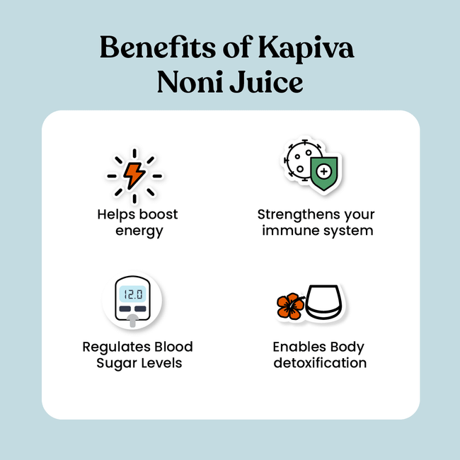 Buy Noni Juice Online for Energy Body Detox Kapiva
